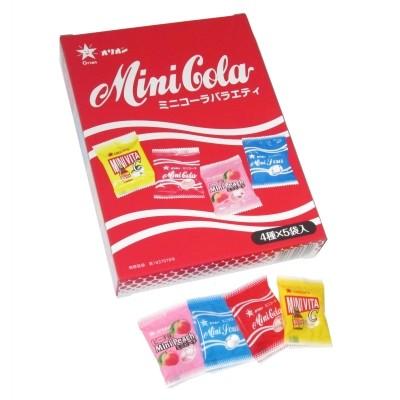 ミニコーラバラエティ（4種×5袋入） 駄菓子 子供会 景品 お祭り