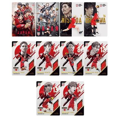 未使用品　Foil】ヴリンの神童、ジェイス　4枚セット BANDAI（バンダイ） JAPAN NATIONAL VOLLEYBALL TEAM -男子日本代表ver