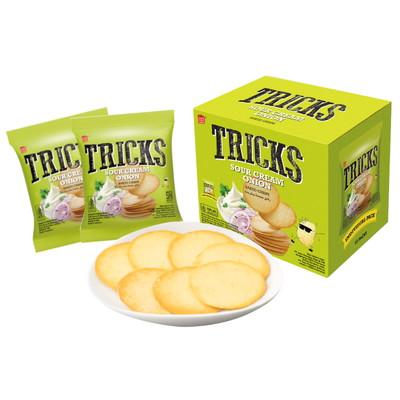 トリックス ベイクドチップス サワークリームオニオン 12入 駄菓子