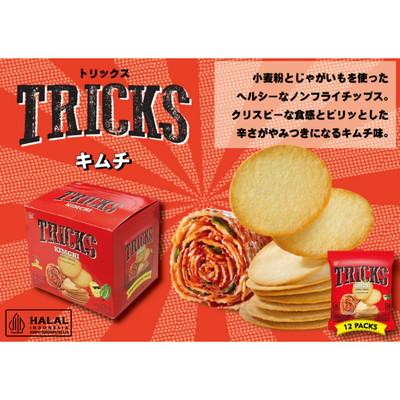 トリックス ベイクドチップス キムチ 12入 駄菓子 子供会 景品