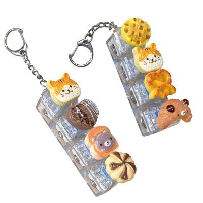 こどものおもちゃキーホルダー 12個入り POP CLICK！パンクリッカーキーホルダー 12入 景品 おもちゃ 子供会
