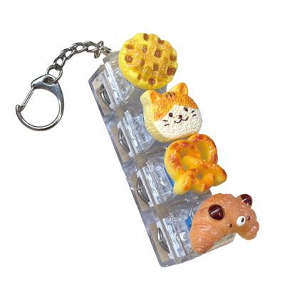 POP CLICK！パンクリッカーキーホルダー 12入 景品 おもちゃ 子供会