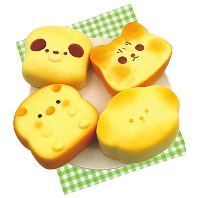 どうぶつパン屋さんスクイーズ12入 景品 おもちゃ 子供会 お祭り