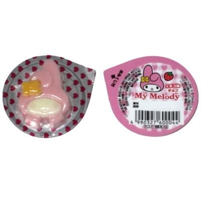 マイメロディーレリーフチョコ（イチゴ味）おみくじ付 50入 駄菓子