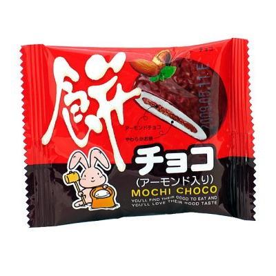 餅チョコ アーモンド入り ２０入　駄菓子 子供会 景品 お祭り くじ引き 縁日｜aoigangu