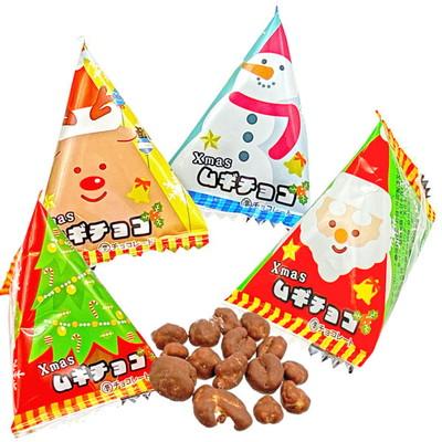 クリスマス 麦チョコテトラ 100入 駄菓子 子供会 景品 お祭り