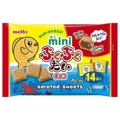 meito ミニぷくぷくたいチョコ 1袋 駄菓子 おやつ 子供会 景品 お祭り