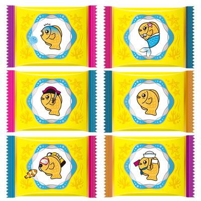 meito ミニぷくぷくたいチョコ 1袋 駄菓子 おやつ 子供会 景品 お祭り