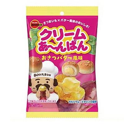 ブルボン クリームあ〜んぱんおさつバター風味袋10入 駄菓子 子供会