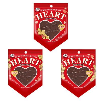 1枚ハートチョコレート（ピーナッツ） 10入 駄菓子 子供会 景品