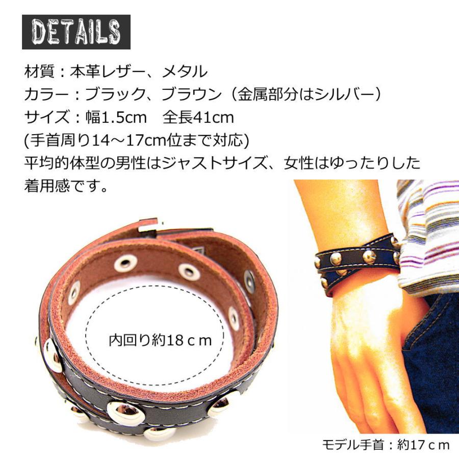 トリーバーチ　黒 レザー バングル 金色スタッズ 二重巻き トリーバーチ黒 レザー バングル 金色スタッズ 二重巻き