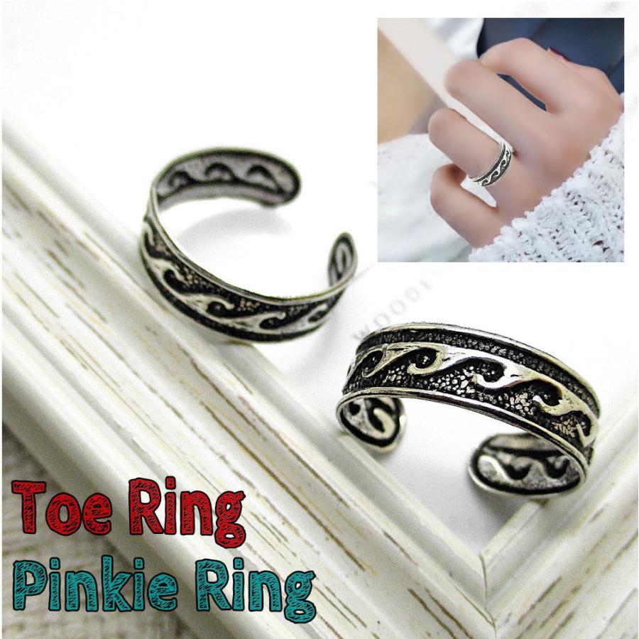 ピンキーリング トゥリング トゥーリング 足の指 小指 フリーサイズ