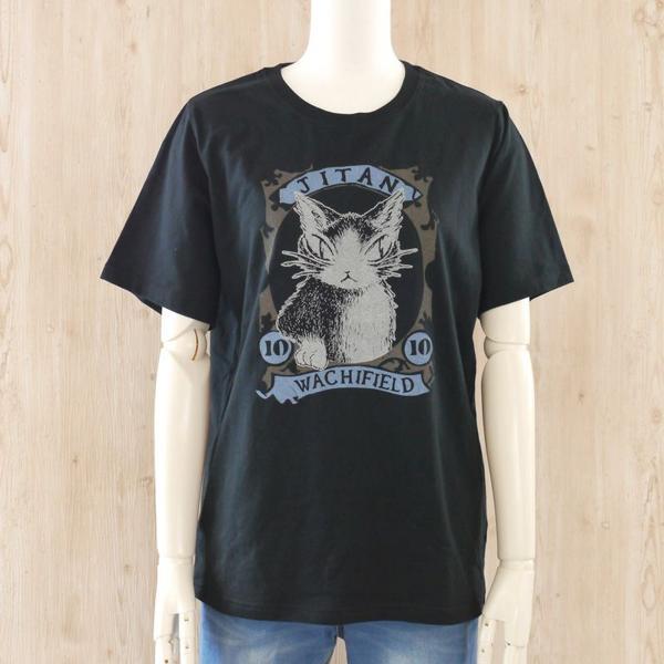 ダヤン Tシャツ わちふぃーるど キャラT (ダヤン・オフ白 ダヤン Tシャツ わちふぃーるど キャラT (ダヤン・オフ白