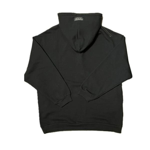 ルーズビッグパーカー わちふぃーるど 猫のダヤン ブラック ダヤン 服 わちふぃーるど ルーズビッグフーディ タシル 黒