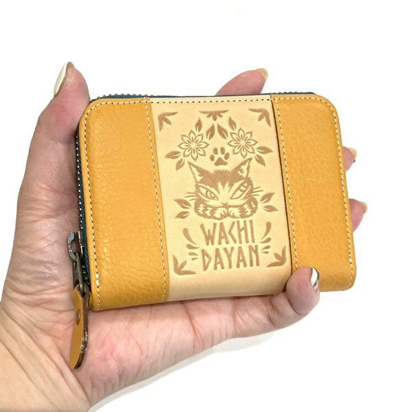 わちふぃーるど ダヤン 財布 メヒコ カード財布 黄 青 わちふぃーるど ダヤン 財布 メヒコ カード財布 黄 青