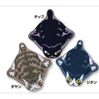 【同梱割引あり】ジャガードマルチクロス ダヤン 新品 非売品 ハンドメイド 生地 ダヤン クロス わちふぃーるど くっつくマルチクロス（ダヤン/チップ