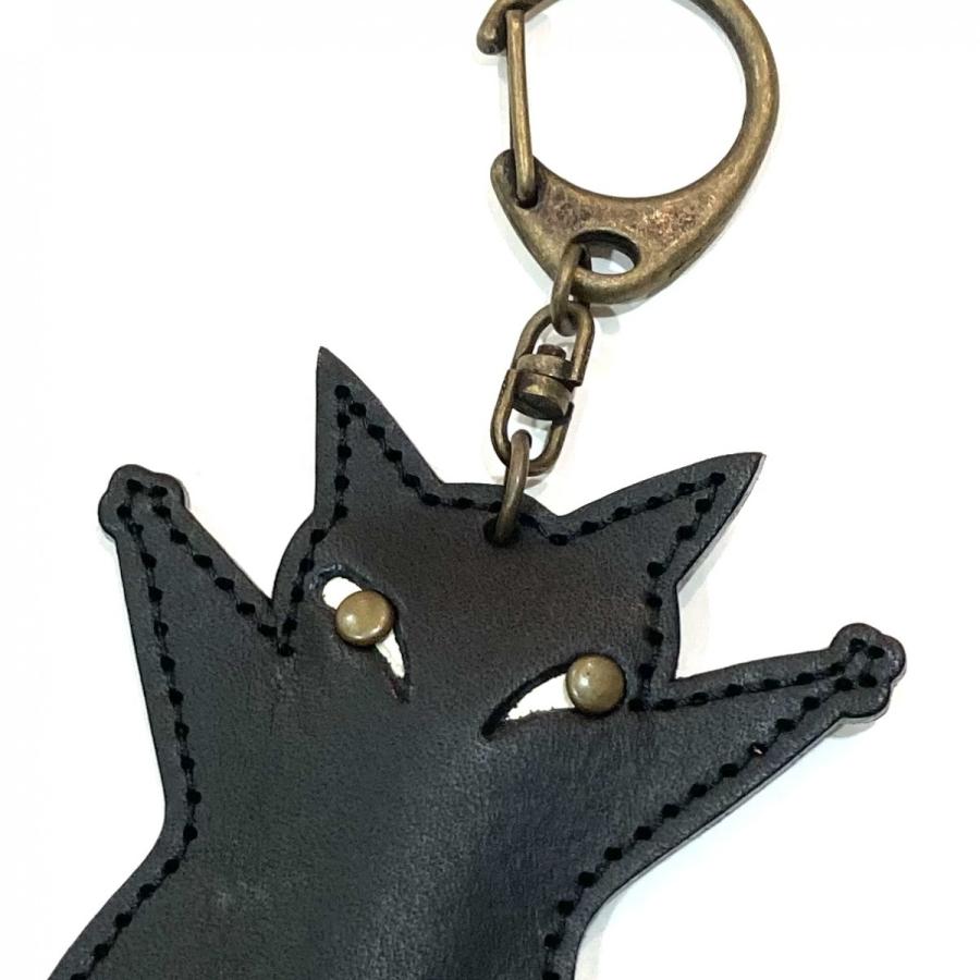 わちふぃーるど ダヤン キーホルダー ばんざいチップキー 黒 わちふぃーるど ダヤン キーホルダー ばんざいチップキー 黒