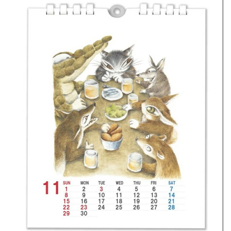 ダヤン カレンダー わちふぃーるど 猫 キャラクター 2026年版