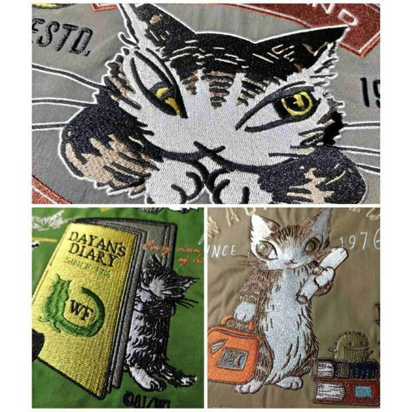 未使用　わちふぃーるど　ダヤン　刺繍　ボディバッグ Amazon | [わちふぃーるど] 猫のダヤン ダヤン 刺繍トート 旅