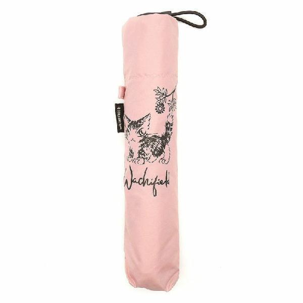 わちふぃーるど パゴダ折りたたみ傘 猫デザイン パゴダ傘 猫のダヤン わちふぃーるど 旅に出る用意 USED美品 40