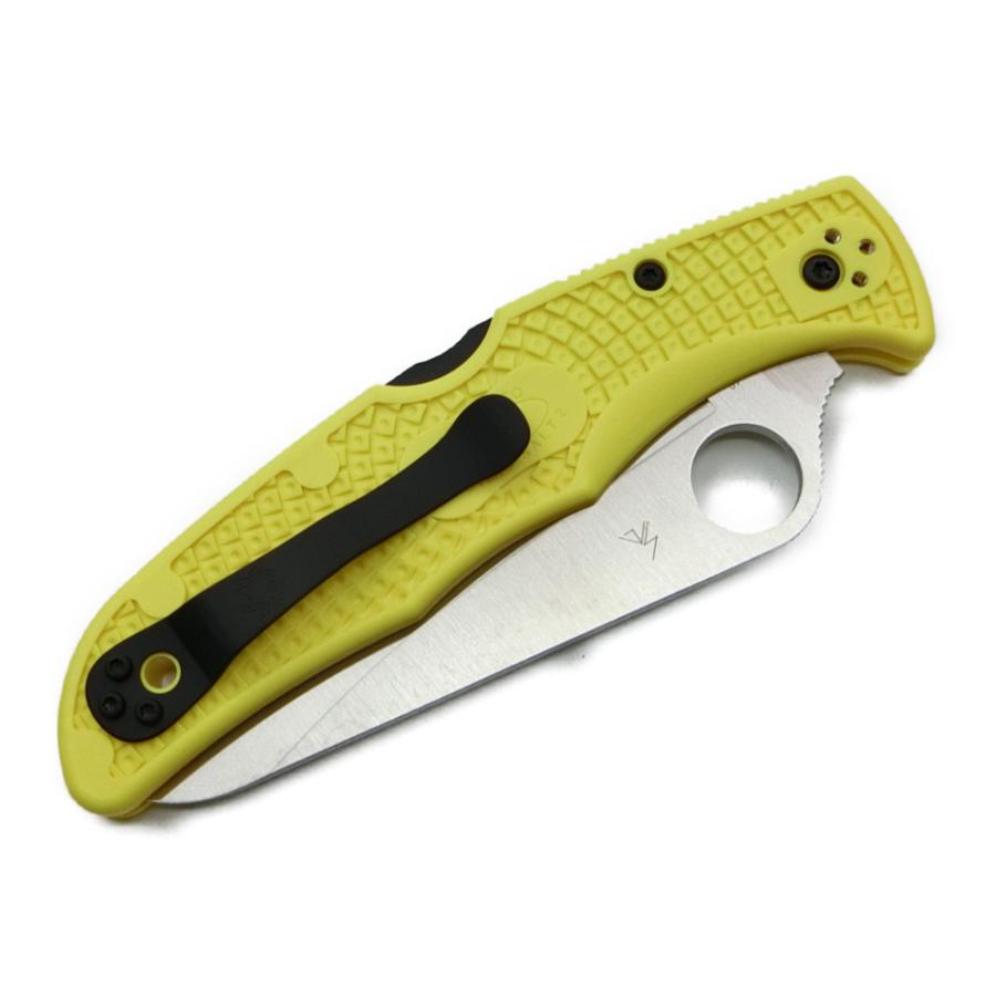 Spyderco(スパイダルコ) パシフィックソルト 大海人 イエロー H-1 直刃