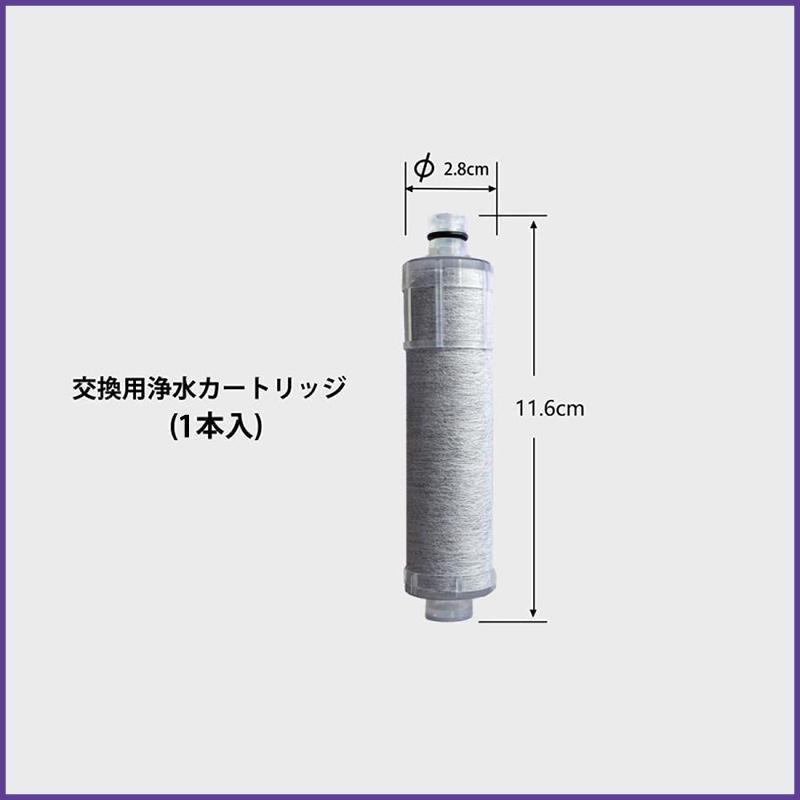 LIXILINAXリクシル浄水器カートリッジJF-20標準タイプ5物質除去オールインワン浄水栓交換用カートリッジ蛇口リクシル1個入り正規品｜aoiumikara｜02