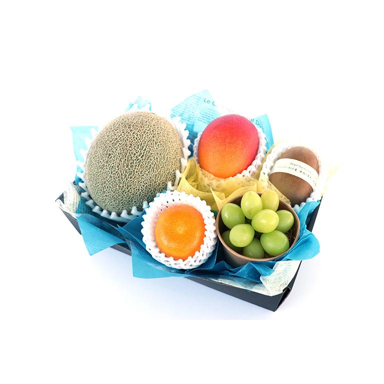 父の日 青木フルーツ フルーツギフト 詰め合わせ お取り寄せ 贈り物 通販 Gift 父の日フルーツギフトｃ メロン 完熟マンゴー シャインマスカット クール便