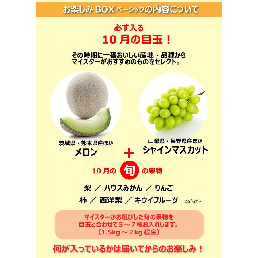 青木フルーツ 【当日発送OK】 お楽しみフルーツBOXベーシック お楽しみ