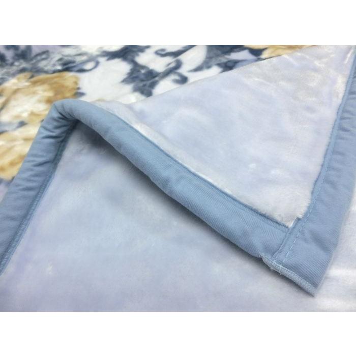 西川（nishikawa） ダブルサイズ 2枚合わせ毛布 180x200cm ふっくら