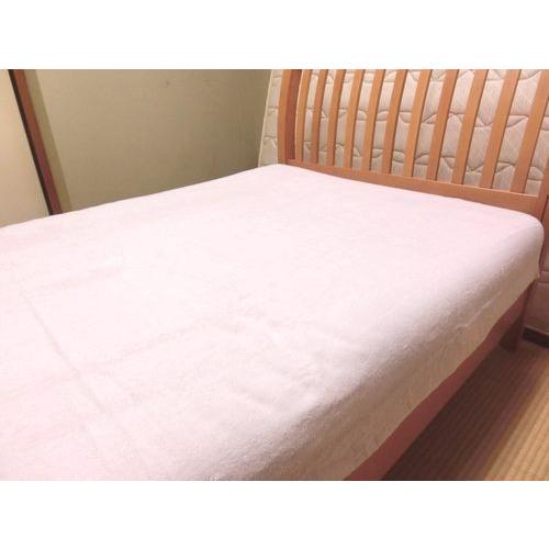 ボックスシーツ ワイドダブル 40cmマチ 国産 綿パイル 155x195x40/155x200x40/155x210x40cm 綿100% タオル地 BOXシーツ マットレス用 洗える 日本製_3
