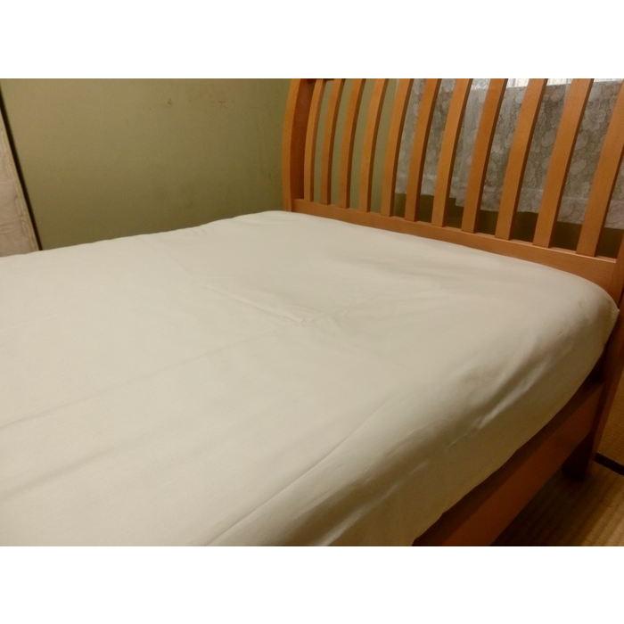 ボックスシーツ ダブル 50cmマチ 最高級サテン 140x195x50/140x200x50cm 綿100% 日本製 プレミア・ロイヤル・サテン 洗濯可能 マットレスカバー BOXシーツ_2