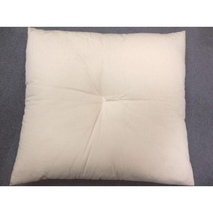 手作りクッション 50x50cm 混綿入り ハンドメイド ふとんの青木 