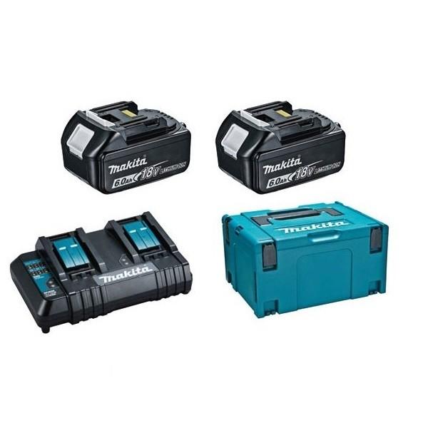 マキタ電動工具　パワーソースキットSH1　A-68317　バッテリ2本・2口急速充電器・ケースセット品