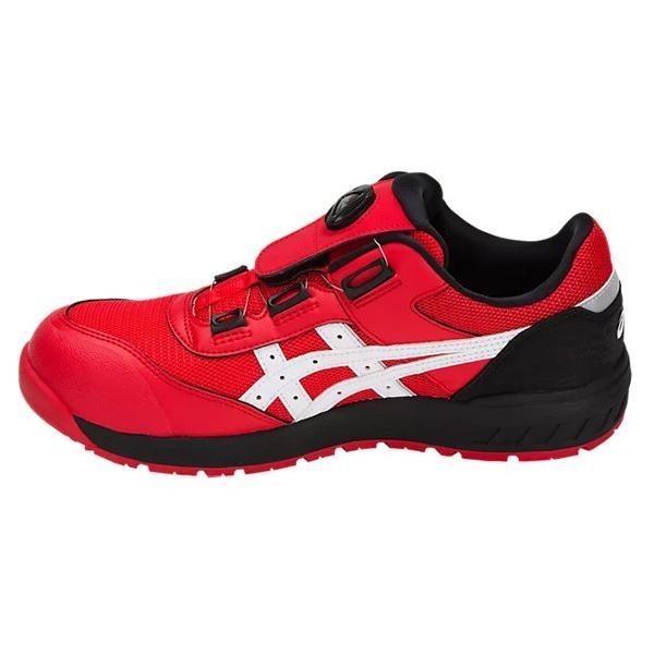 asics（アシックス）　安全靴　ウィンジブ　CP209　BOA　クラシックレッド×ホワイト　26.5cm｜aokikanamono｜03