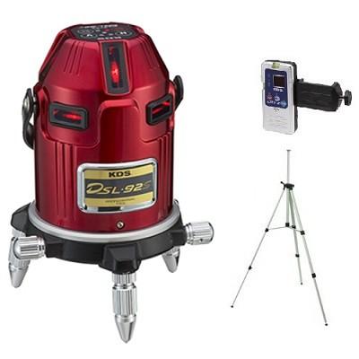 ムラテックKDS　高輝度レーザー墨出器　DSL-92SRSAN（受光器・三脚付）