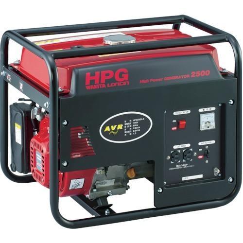 ほぼ未使用　WAKITA　HPG2500-5　50Hz　　05c25 ワキタ エンジン発電機 HPG-2500 50Hz/HPG250050_8126 [代引不可