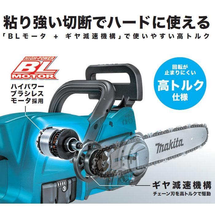 マキタ充電式チェーンソー　MUC307DZ MUC307D_357D | 株式会社マキタ