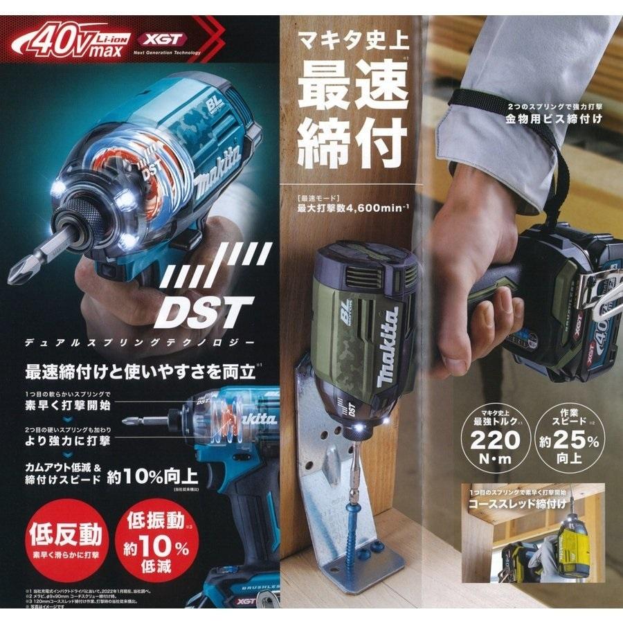 マキタ マキタ電動工具 充電式インパクトドライバ TD002GRDX 青