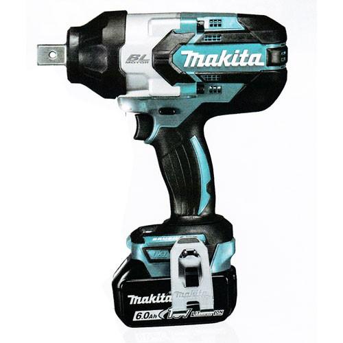 マキタ電動工具 充電式インパクトレンチ TW1001DRGX 18V6.0ah(電池2個  