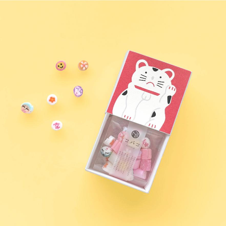コバコ covaco 招き猫 和菓子 お菓子 飴 組み飴 キャンディー