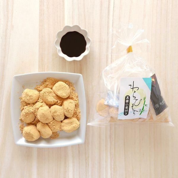きなこたっぷりわらびもち」 わらび餅 季節限定 和菓子 きなこ : 青木
