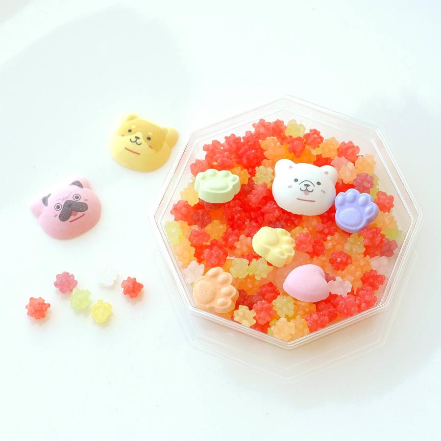 ラムネと金平糖 犬 和菓子 お菓子 おやつ ラムネ こんぺいとう