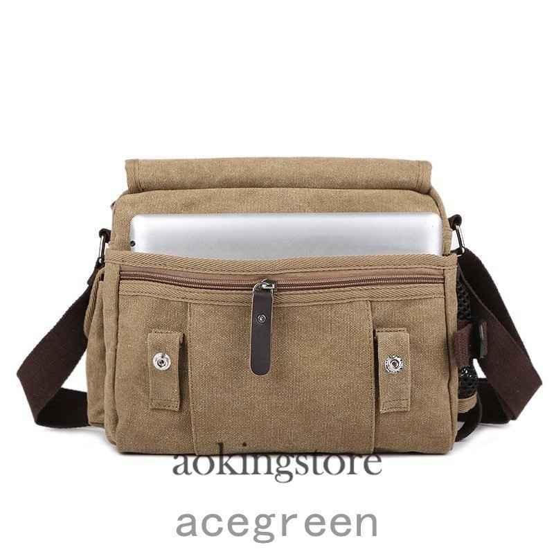 低価格で大人気の ショルダーバッグ メンズ 斜めがけ 2way 帆布 帆布バッグ キャンパス カジュアル アウトドア 人気 メンズバッグ ズック カバン