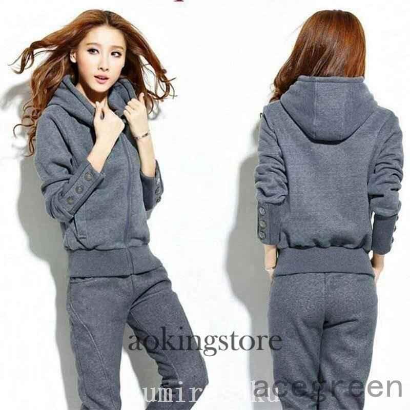 訳あり レディースセットアップ部屋着オールインワントップスパーカーセットアップ長袖暖パンツ厚手暖かい裏起毛カジュアルウェア秋冬