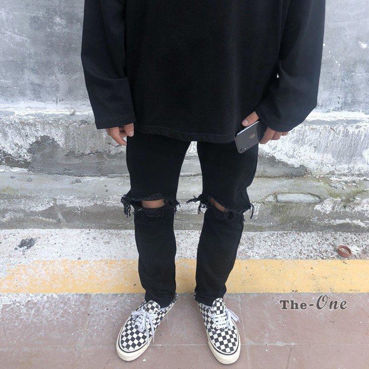 22福袋 ボトムス パンツ スキニー ジーンズ デニムパンツ ダメージ 黒 ブラック ボトムス スキニーパンツ デニム メンズ スキニー ジーンズ デニムパンツ ダメージ 黒 ブラック ボトムス 韓国ファッション Www Threeriversofs Com