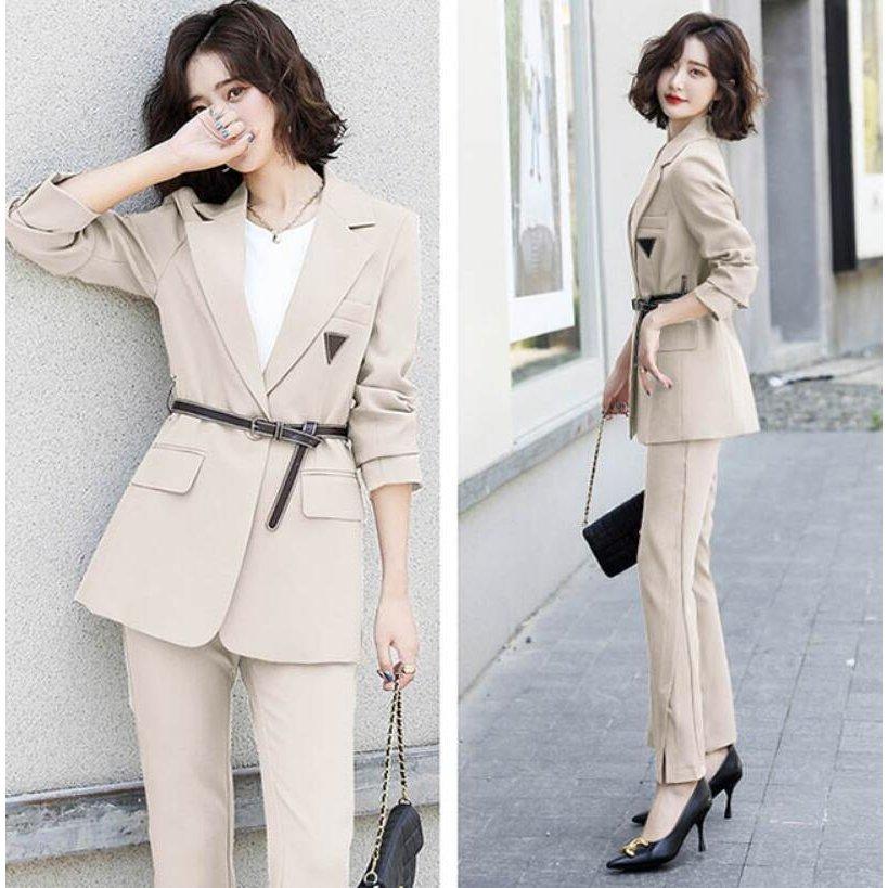 最高 卒業式 入学式 ジャケット スーツ レディース セットアップ スーツジャケット パンツドレス セレモニースーツ 春 通勤 オフィス パンツ セットアップ カラー ベージュ Michiganestateplanning Com