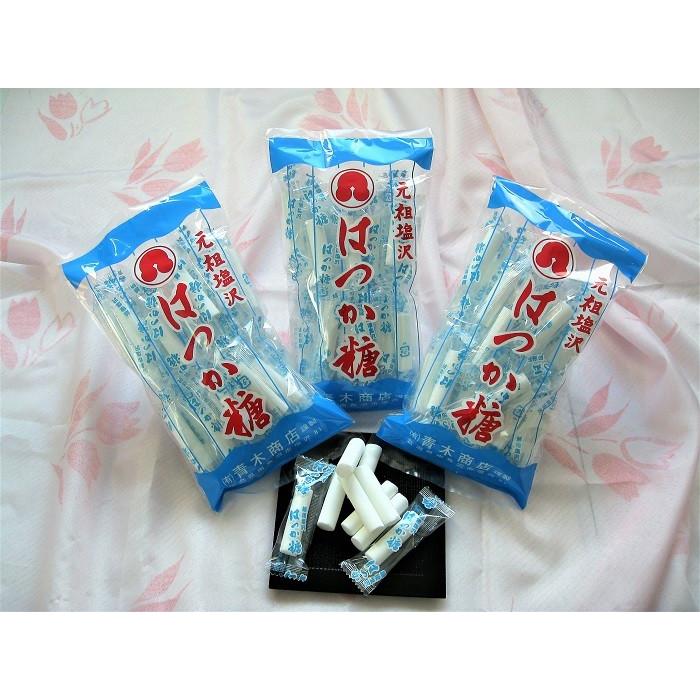 はっか糖 ミニ30本袋入（白のみ）　3袋セット :z5rm0i3uq0:アオキ菓子店 - 通販 - Yahoo!ショッピング