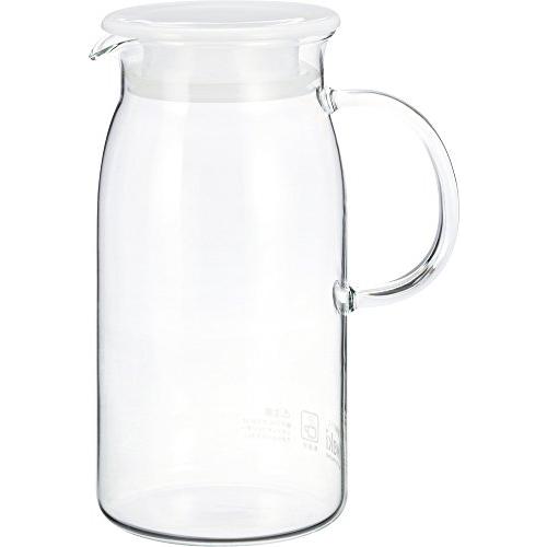 Iwaki イワキ 耐熱ガラス ピッチャー 冷水筒 ホワイト 600ml ジャグ 600 麦茶 お茶 ポット Kt293 W Se000udnezu 青木商店 ヤフー店 通販 Yahoo ショッピング