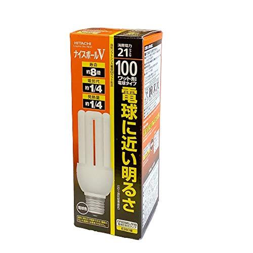 Hitachi ナイスボールv 電球形蛍光ランプ 電球100wタイプ 3波長形電球色 Efd25el 21b Se0091g8puq 青木商店 ヤフー店 通販 Yahoo ショッピング