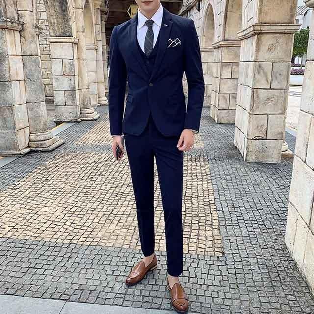 3ピーススーツ メンズ タキシード パーティー 結婚式 紳士服 3ピーススーツ メンズ タキシード パーティー 結婚式 紳士服